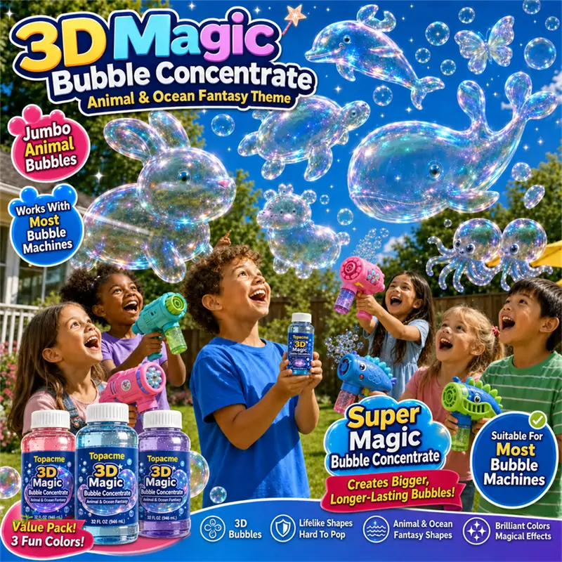 Topacme® Super 3D Magic Bubble Concentrate