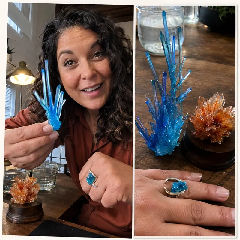 Save 50% by ordering today丨HUBUQ® CrystalGenesis — Luxury Textured Crystal Growing Kit💎