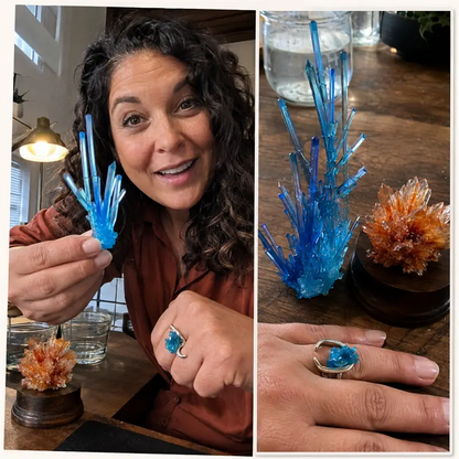 Save 50% by ordering today丨HUBUQ® CrystalGenesis — Luxury Textured Crystal Growing Kit💎