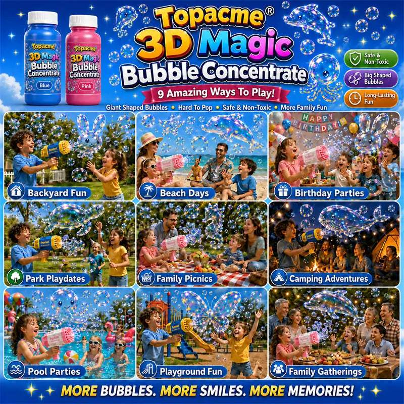 Topacme® Super 3D Magic Bubble Concentrate