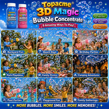 Topacme® Super 3D Magic Bubble Concentrate