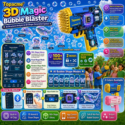 Topacme® Super 3D Magic Bubble Concentrate