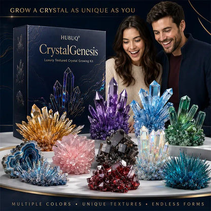 Save 50% by ordering today丨HUBUQ® CrystalGenesis — Luxury Textured Crystal Growing Kit💎